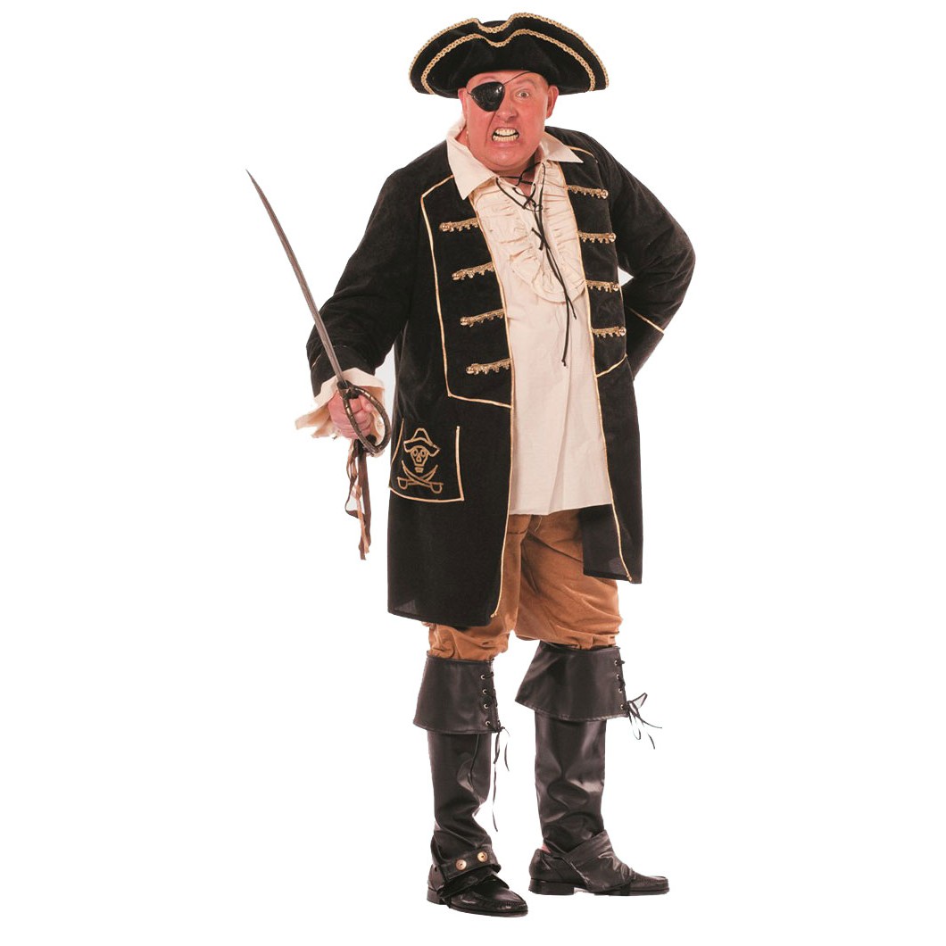 Pirat Freibeuter Piratenkostüm für Herren Gr. M - xXXL
